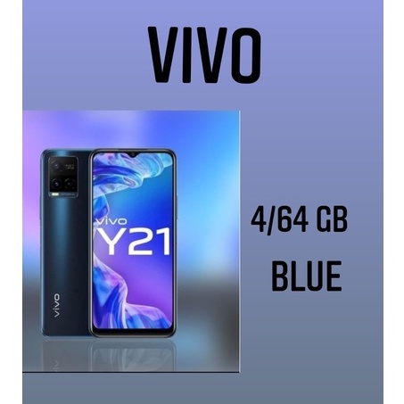 VIVO V21 5G 8/128GB 8/256GB NFC GARANSI RESMI VIVO INDONESIA-Y21 4/64 BLUE
