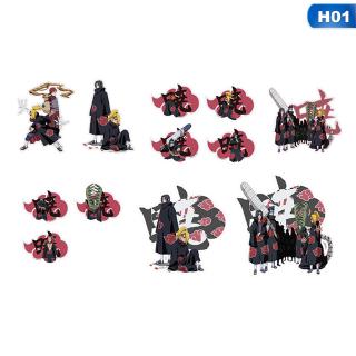 100Pcs Stiker  Vinyl Motif Naruto  Anime Naruto  untuk Mobil  