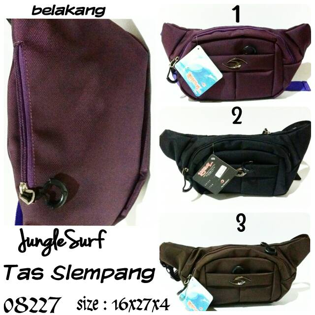 Tas slempang cowok Jungle Surf 08227 tas slempang terbaru dan termurah