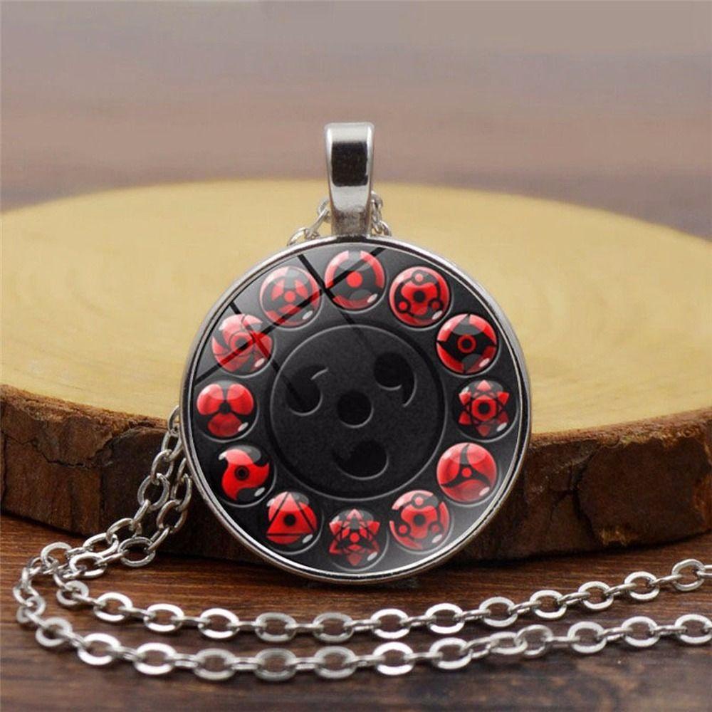 Lily Sharingan Liontin Hadiah Rantai Hadiah Kreatif Kartun Chocker Cosplay