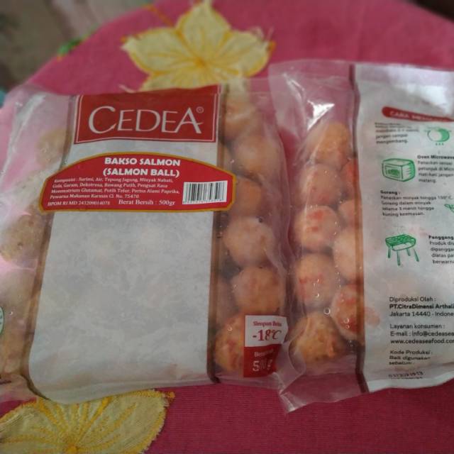 

Cedea Salmon ball 500gr