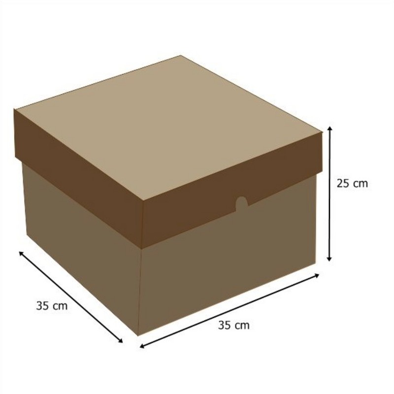 

Karton Box 35x35x25 Kotak Kardus Packaging Kue Tart READY STOK!