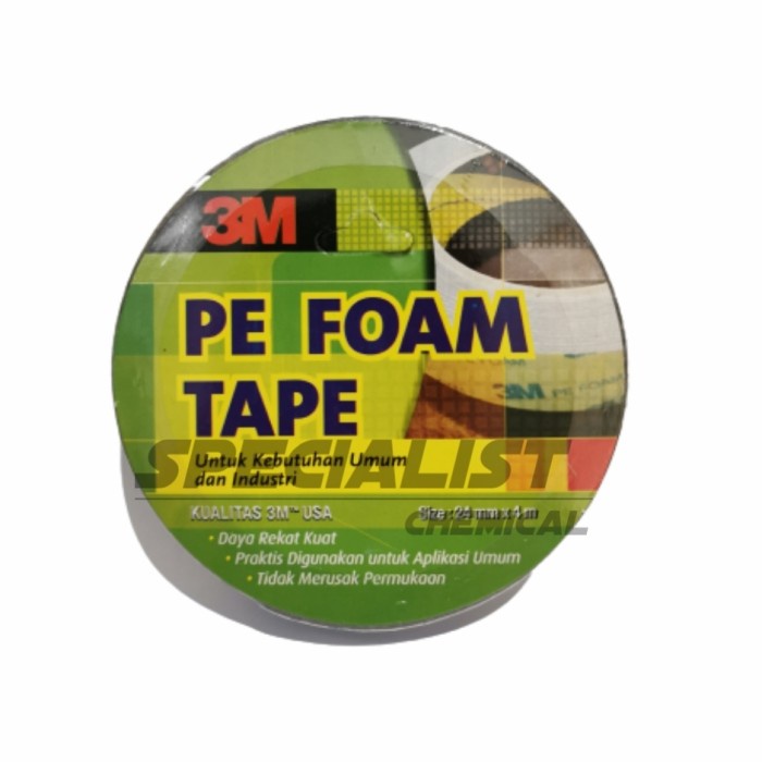 

Promo 3M Pe Foam Tape - Double Tape Umun Dan Industri 24Mm X 4M Perekat Busa Murah