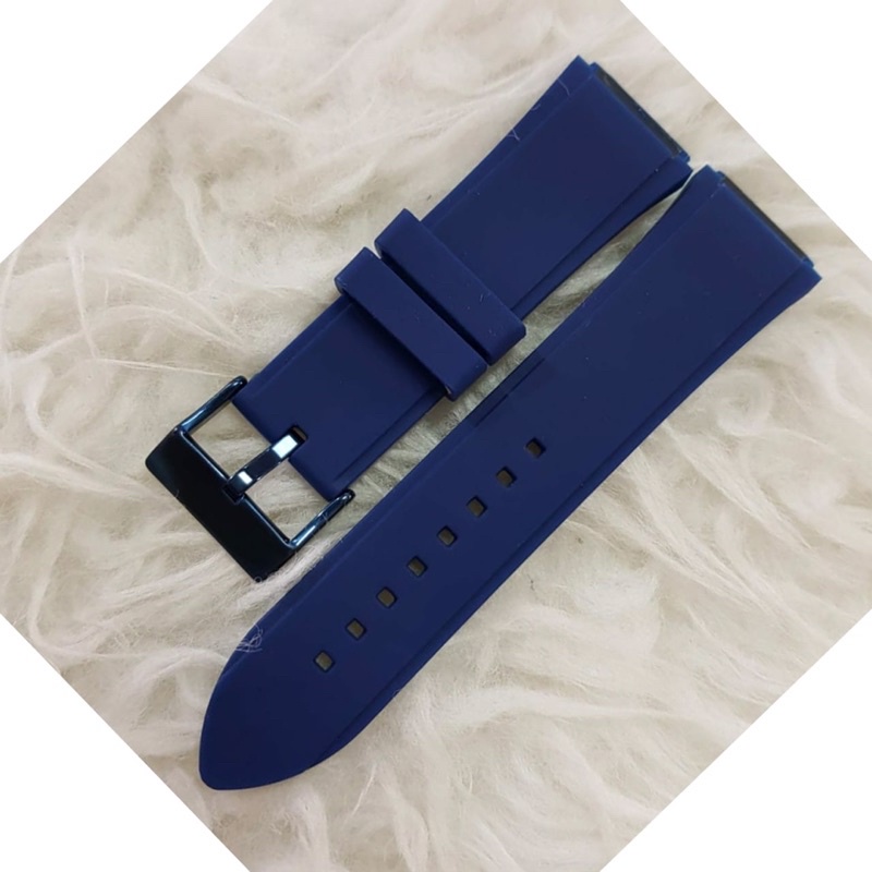 STRAP GESPER JAM TANGAN GUESS PRIA TYPE W0247G3/W10492G2 / TALI JAM TANGAN GUESS PRIA