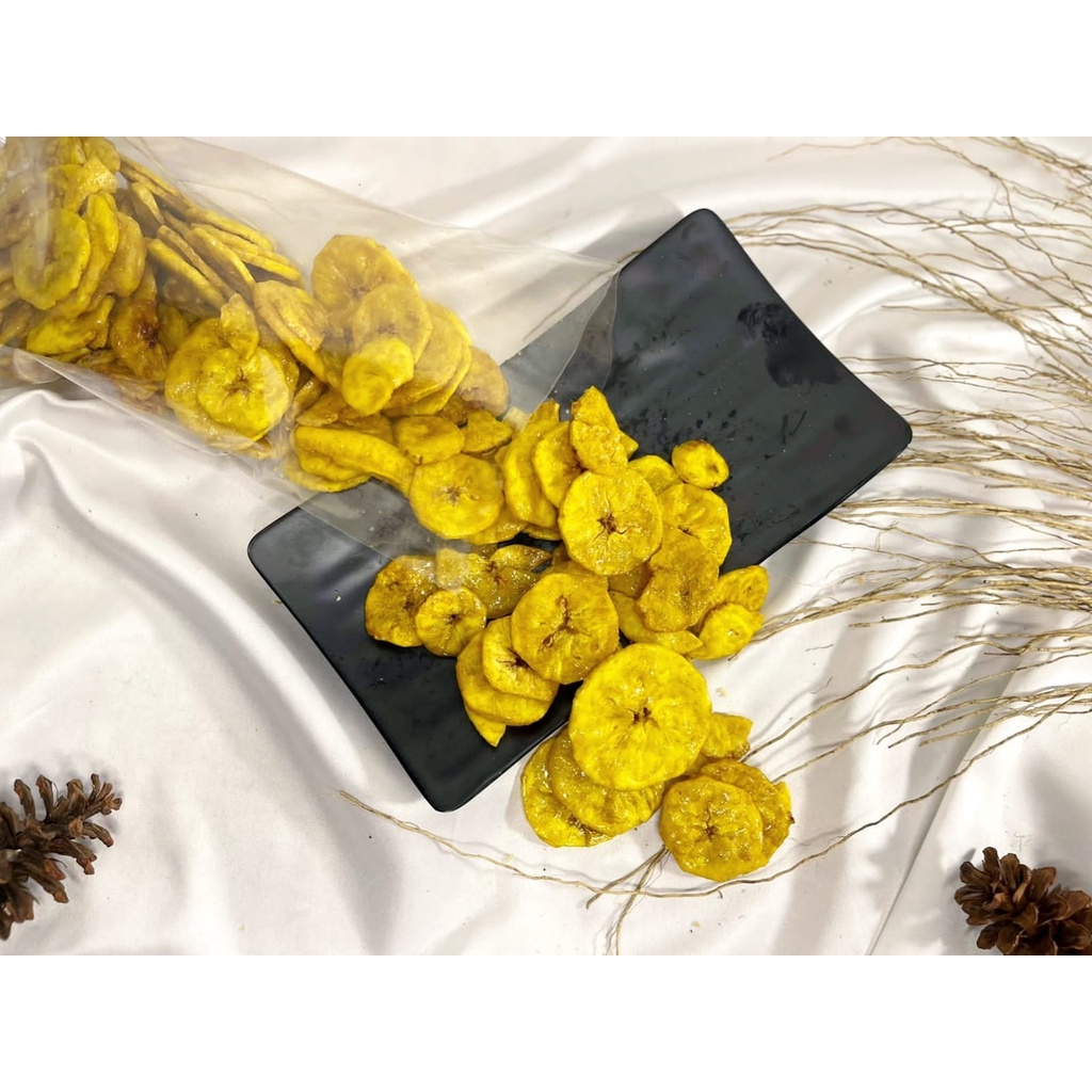 Keripik Pisang Golden / Keripik Pisang Koin 250 Gram