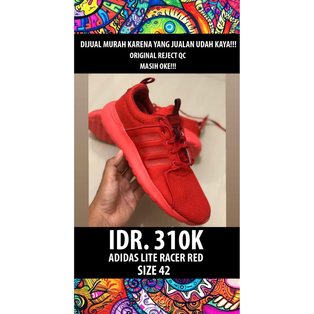 adidas cf lite racer red