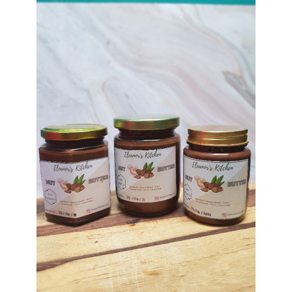

Almond / Cashew Butter Chocolate jar kaca 250ml
