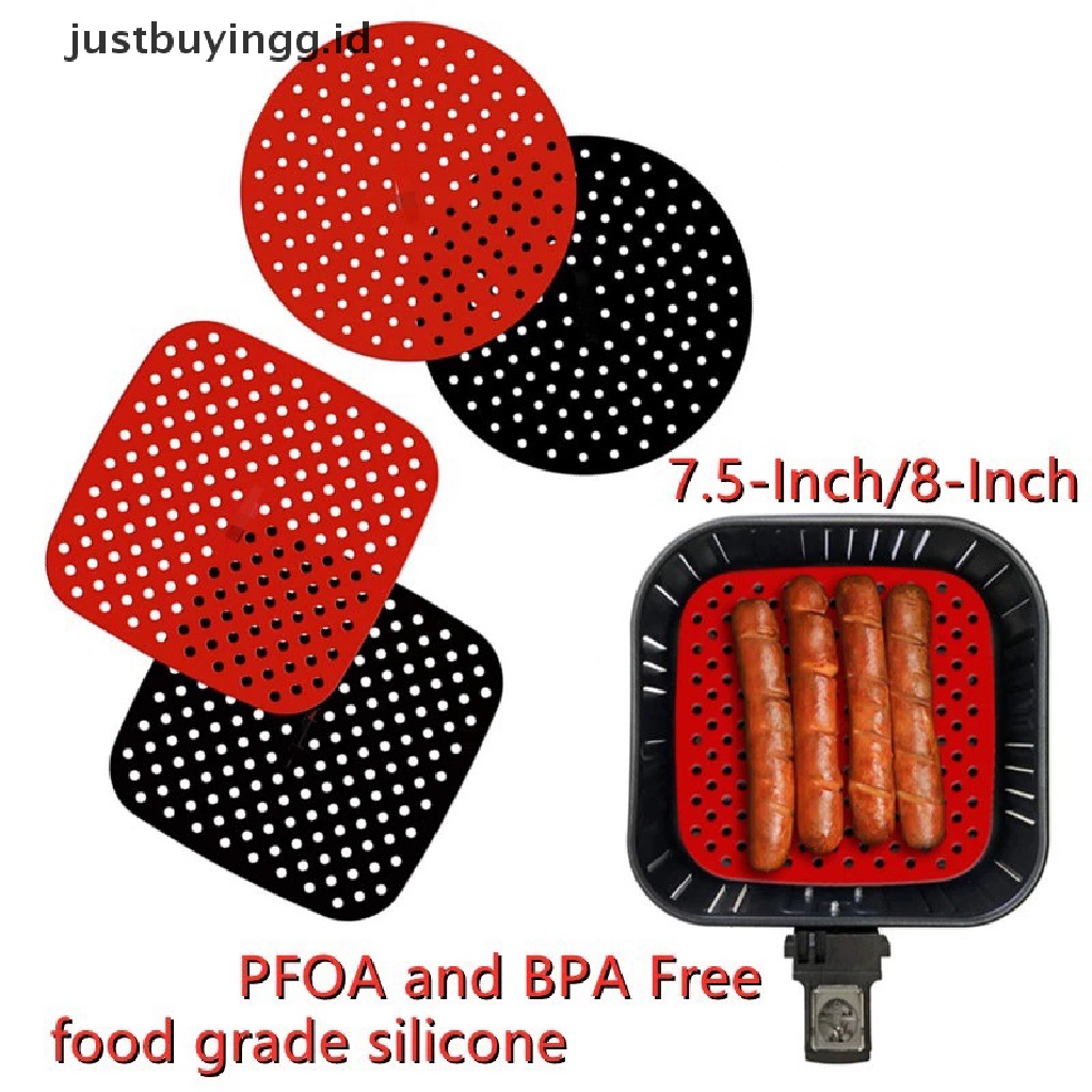 (Justbuyingg.Id) Alas Air Fryer Anti Lengket Bahan Silikon