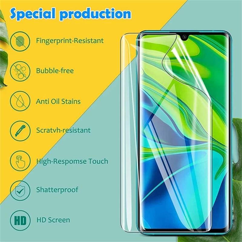 Pelindung Layar Hydrogel Blue Ray HD Untuk Xiaomi Poco X4 Pro 5G / X3 GT / Poco F3 / K40 / K40 Pro / X3 Pro / X3 NFC / M3 / M3 Pro 5G