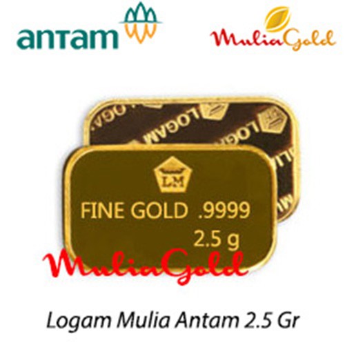 Logam Mulia Antam 2.5 Gr Sertifikat Antam Landscape Model Lama