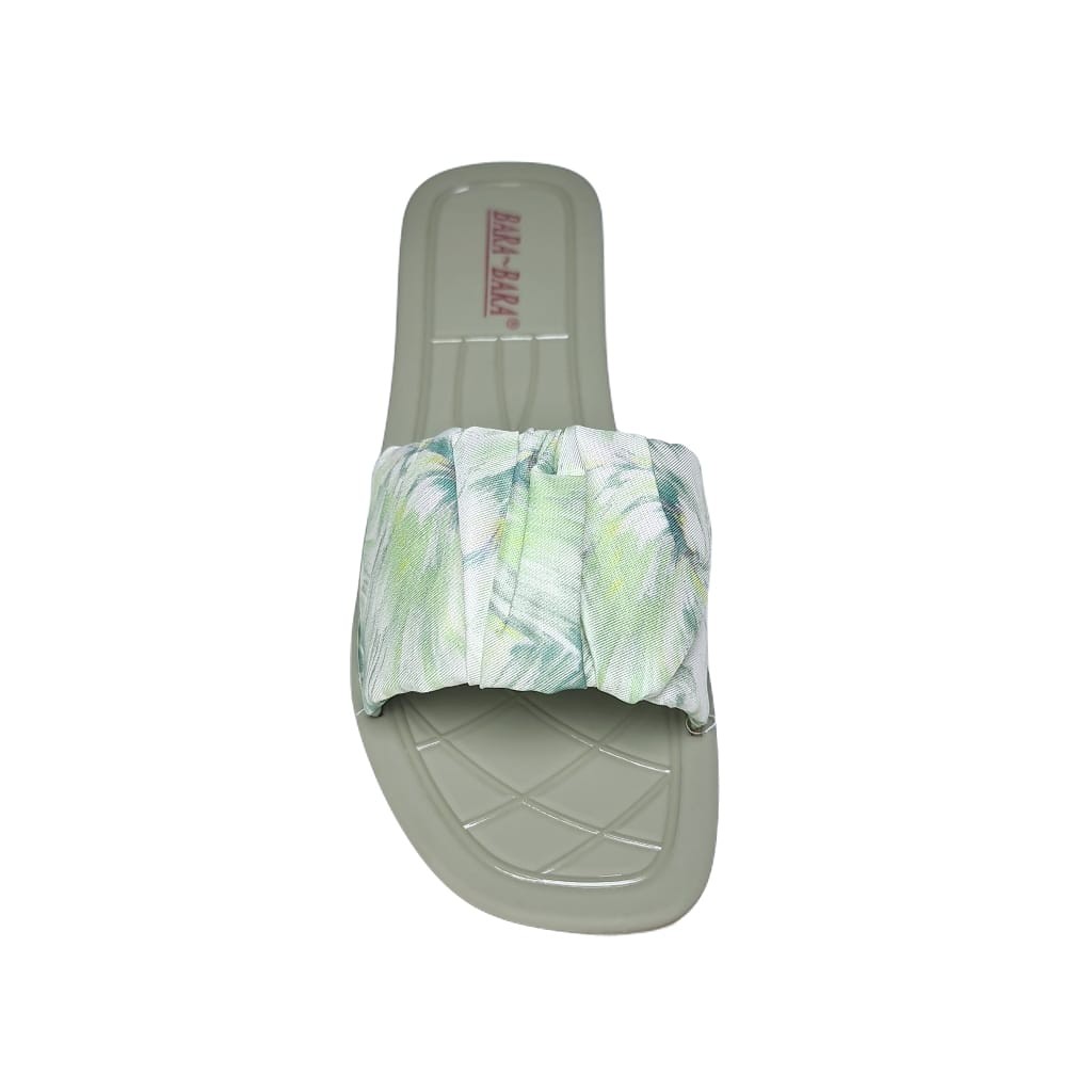jelly sandal wanita bara bara pita kain sendal cewek selop barabara karet import 1186KKKB