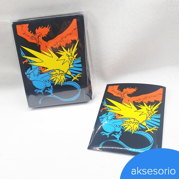 [Pokemon TCG English] Sleeve Hidden Fates Articuno Moltres Zapdos Original