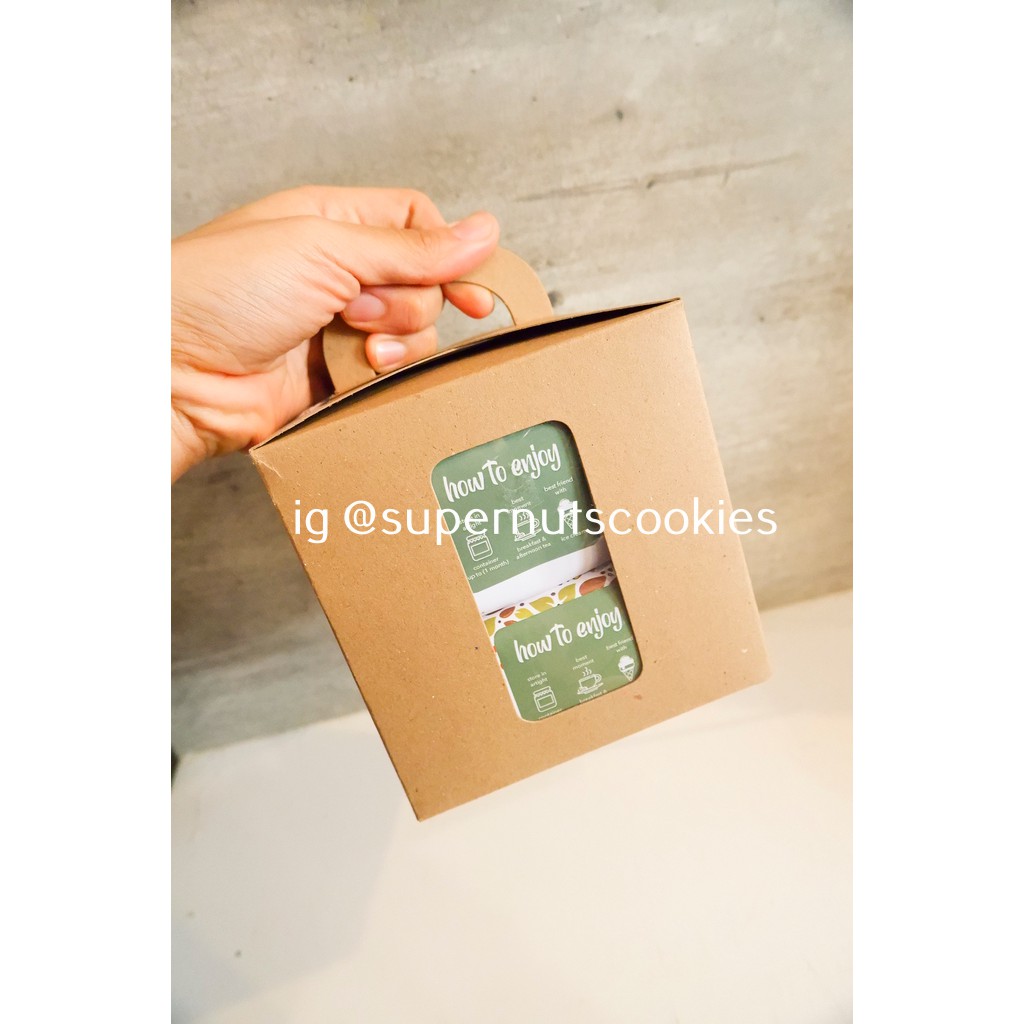 

snack sehat supernuts cookies bundling isi 2 toples