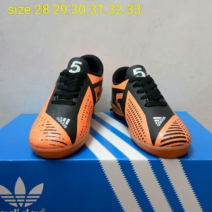 sepatu futsal anak adidas messi nemeziz sol ori - Perak- 38