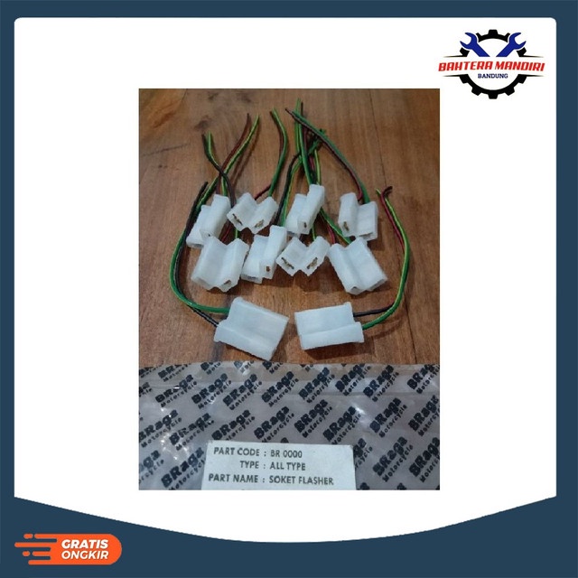 SOKET FLASHER UNTUK SEMUA MOTOR HONDA YAMAHA SUZUKI BAYAR DI TEMPAT COD