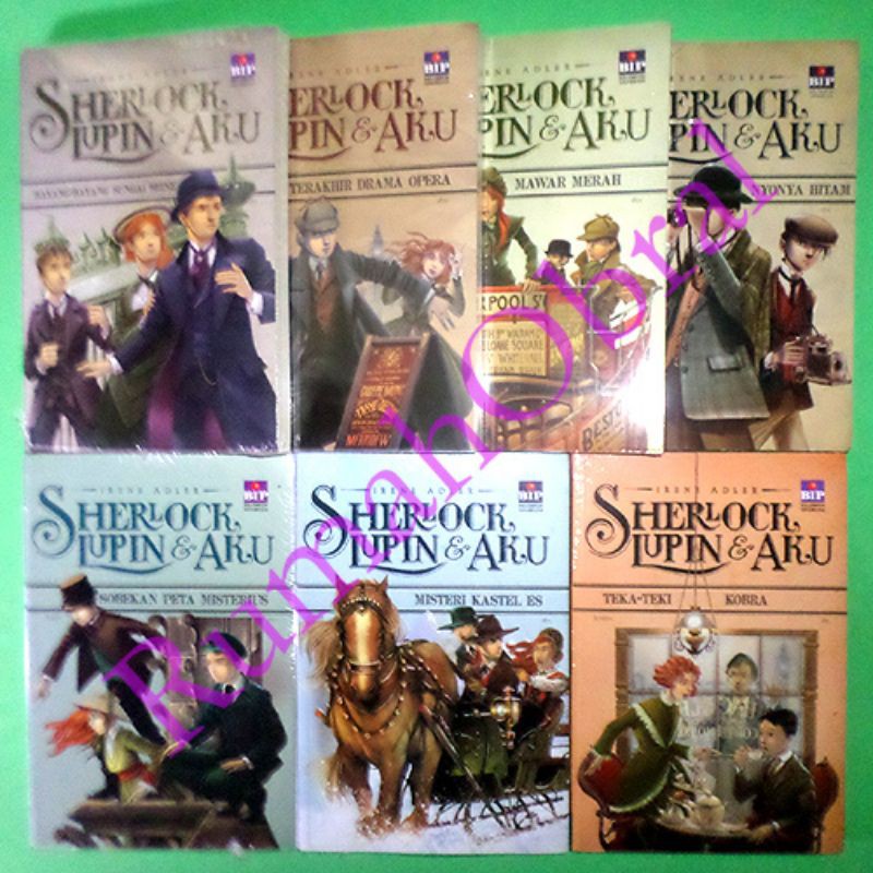 Buku Seri Sherlock Lupin dan Aku (1-7) Oleh Irene Adler Penerbit BIP