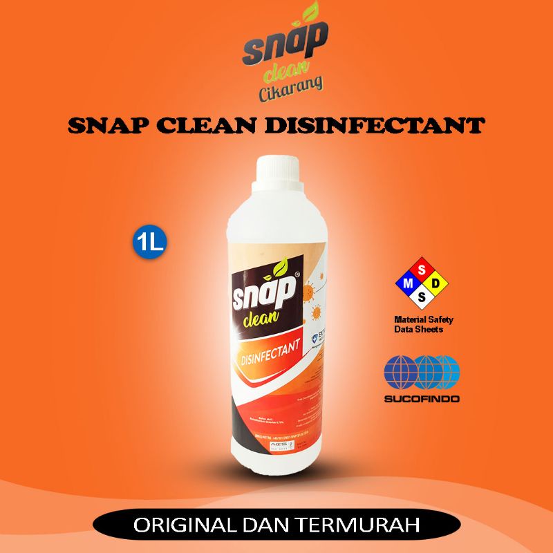 SNAP CLEAN DISINFECTANT 1L