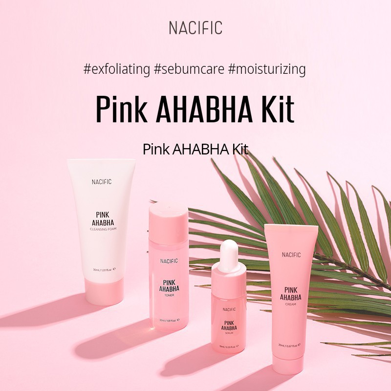 Nacific Pink AHABHA Kit Nacific Pink AHABHA SKIN CARE KIT