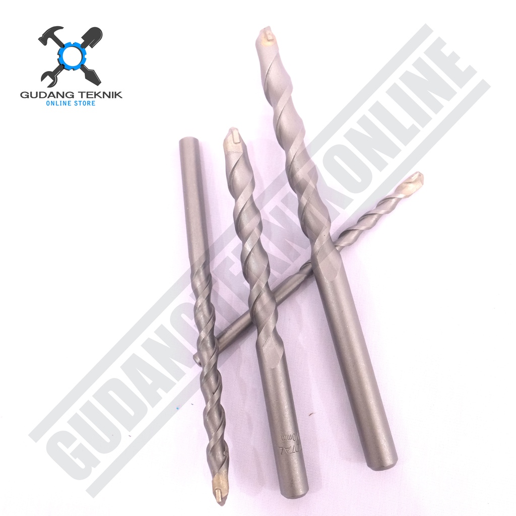 Mata Bor Beton 6mm 8mm 10mm 12mm TOTAL / Masonry Drill Bit TOTAL