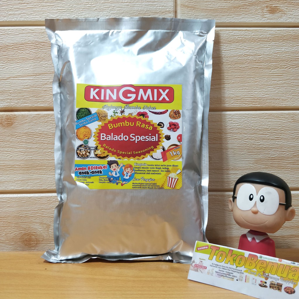 

Bumbu Tabur Rasa Balado Spesial 1 KG KINGMIX PREMIUM