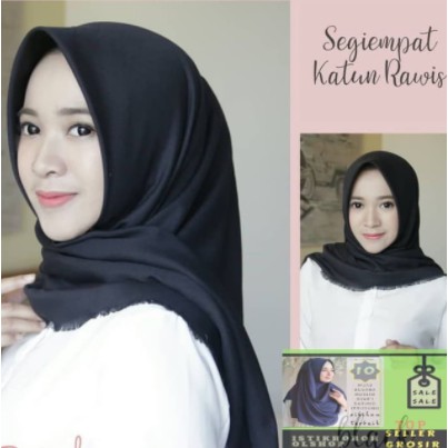 Saudia Ansania Segi Empat Rawis Hijab Square