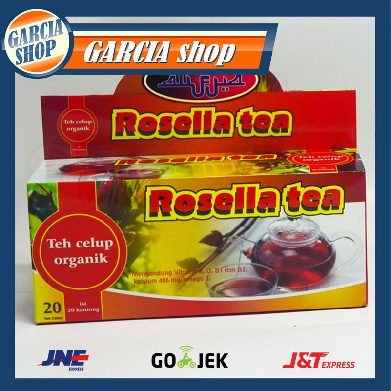 

TEH CELUP ROSELLA ISI 20 KANTONG | TEH KESEHATAN TBC KANKER KOLESTEROL | TEH HERBAL ASLI ORIGINAL