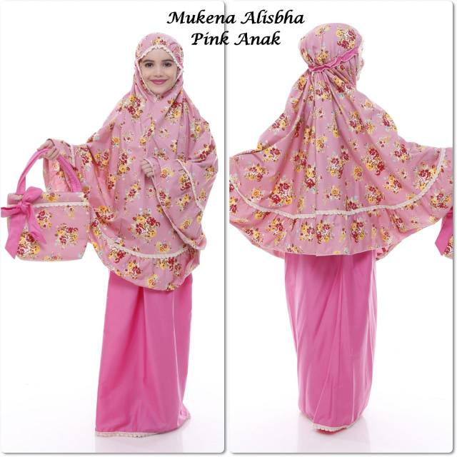MUKENA ANAK ALISBHA KATUN JEPANG ORI