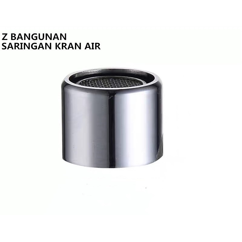 SARINGAN KERAN AIR SPAREPART PVC CHROM KILAP