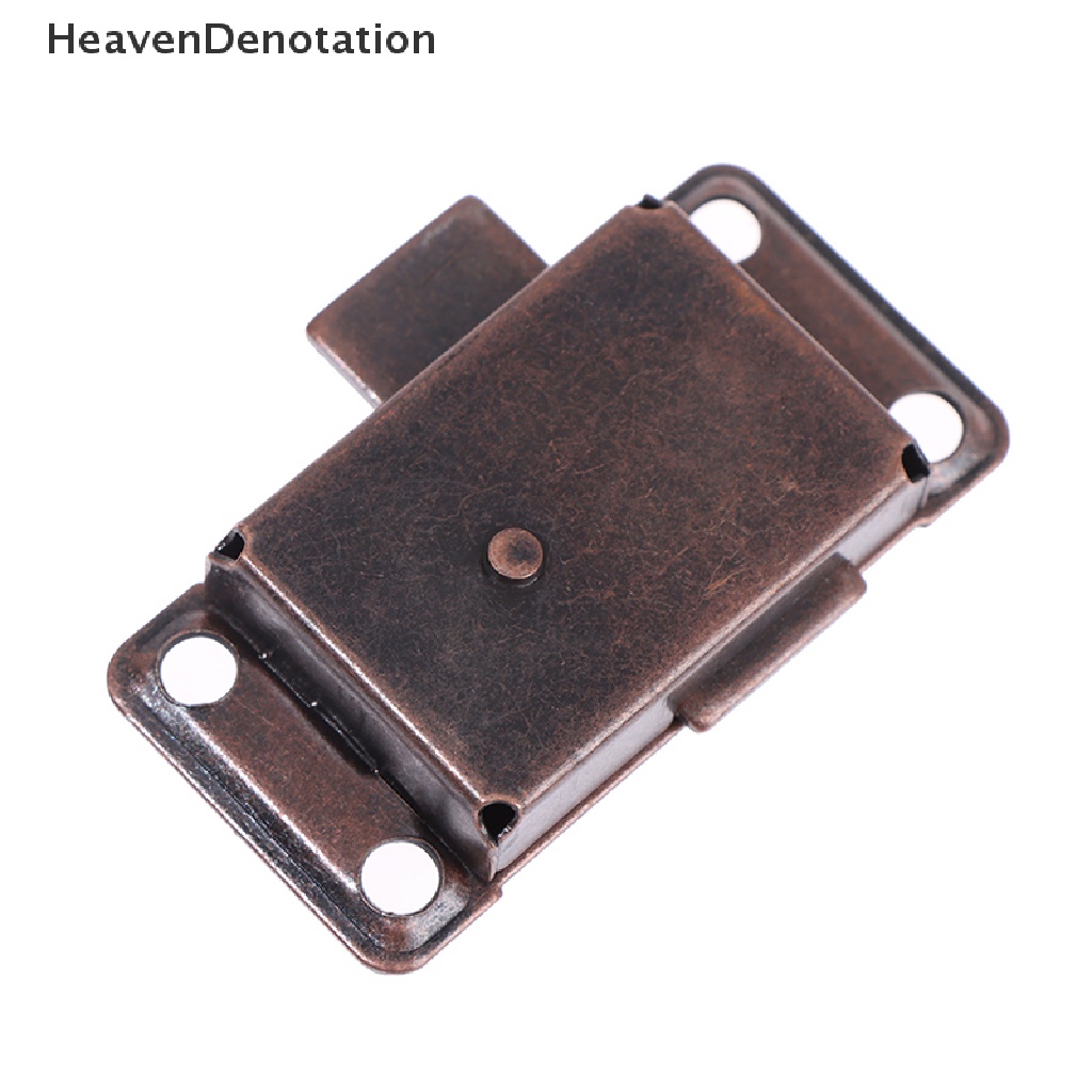 [HeavenDenotation] Antique Copper Door Lock For Furniture Drawer Jewelry Wood Box Cabinet Cupboard