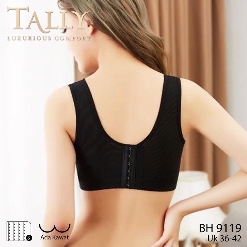 TALLY BRA BH 9119 I BUSA TIPIS | CUP D | ADA KAWAT I SIZE 36 - 42 (BH PENUTUP LEMAK)