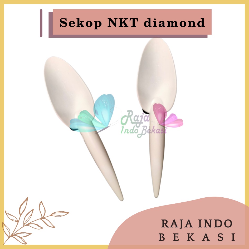 Sekop Diamond Putih Sekop Plastik - Sekop Taman Sekop Mini Untuk Berkebun Tanaman Bukan Sekop Garuk