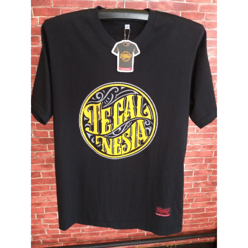 kaos TEGAL | KAOS BAGDJANE | TEGAL NESIA warna hitam