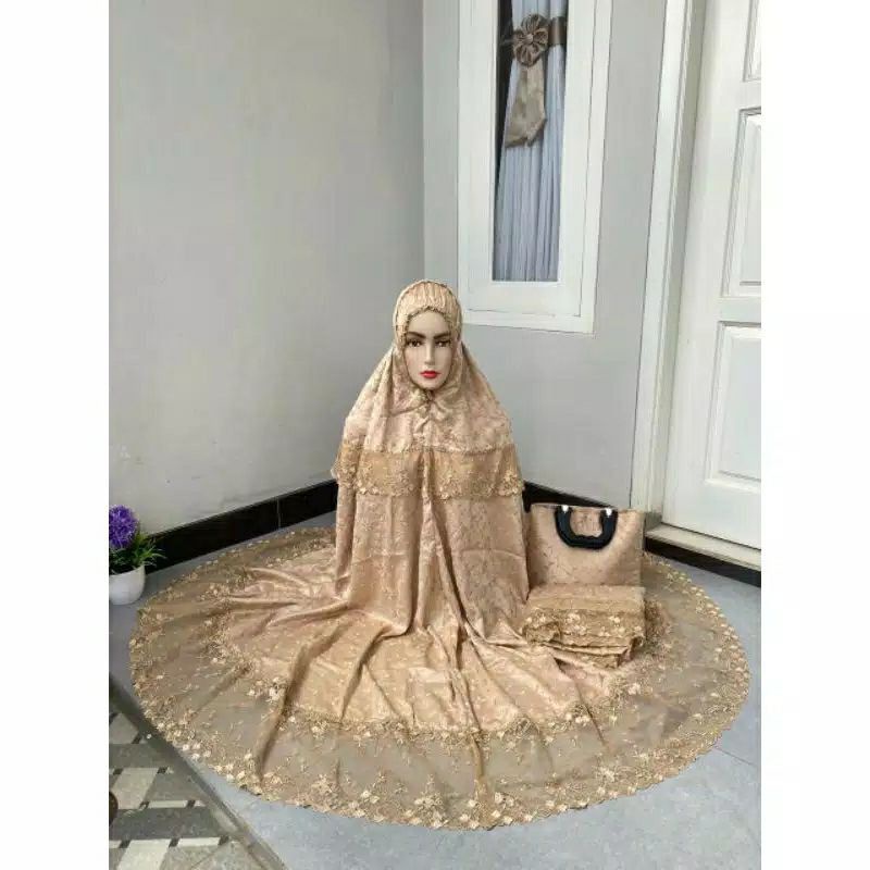 MUKENA TILE SUTRA PARIS ORI PREMIUM