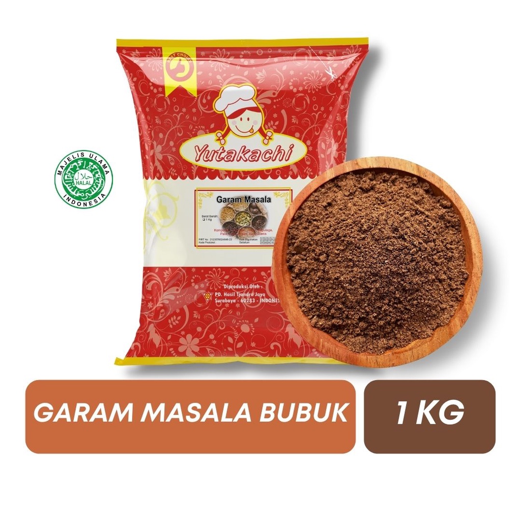 Bumbu Garam Masala 1Kg / Rempah India Powder /Bumbu Masak Instan