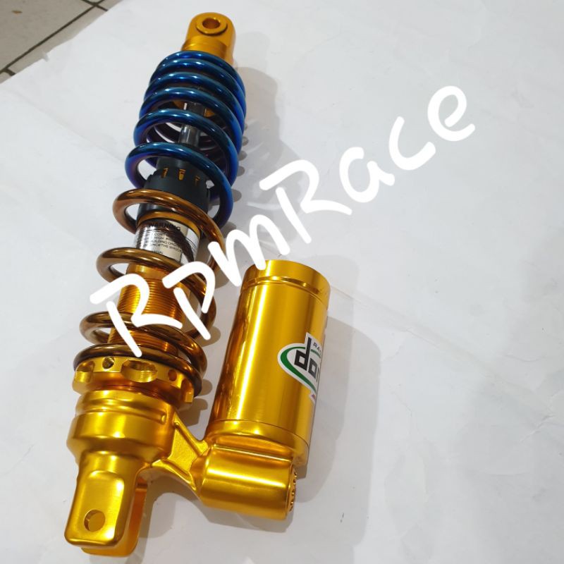 Shok  Shock Shockbreaker Belakang Tabung Bawah  Twotone Domino Ukuran 330mm  Beat Scoopy Vario 125