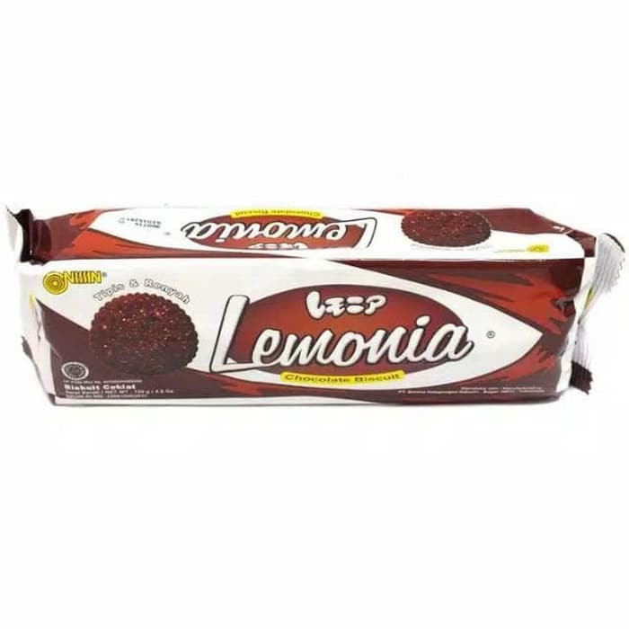 

LEMONIA LEMON/CHOCOLATE/COCONUT COOKIES 130 GRAM - NISSIN PRODUCT