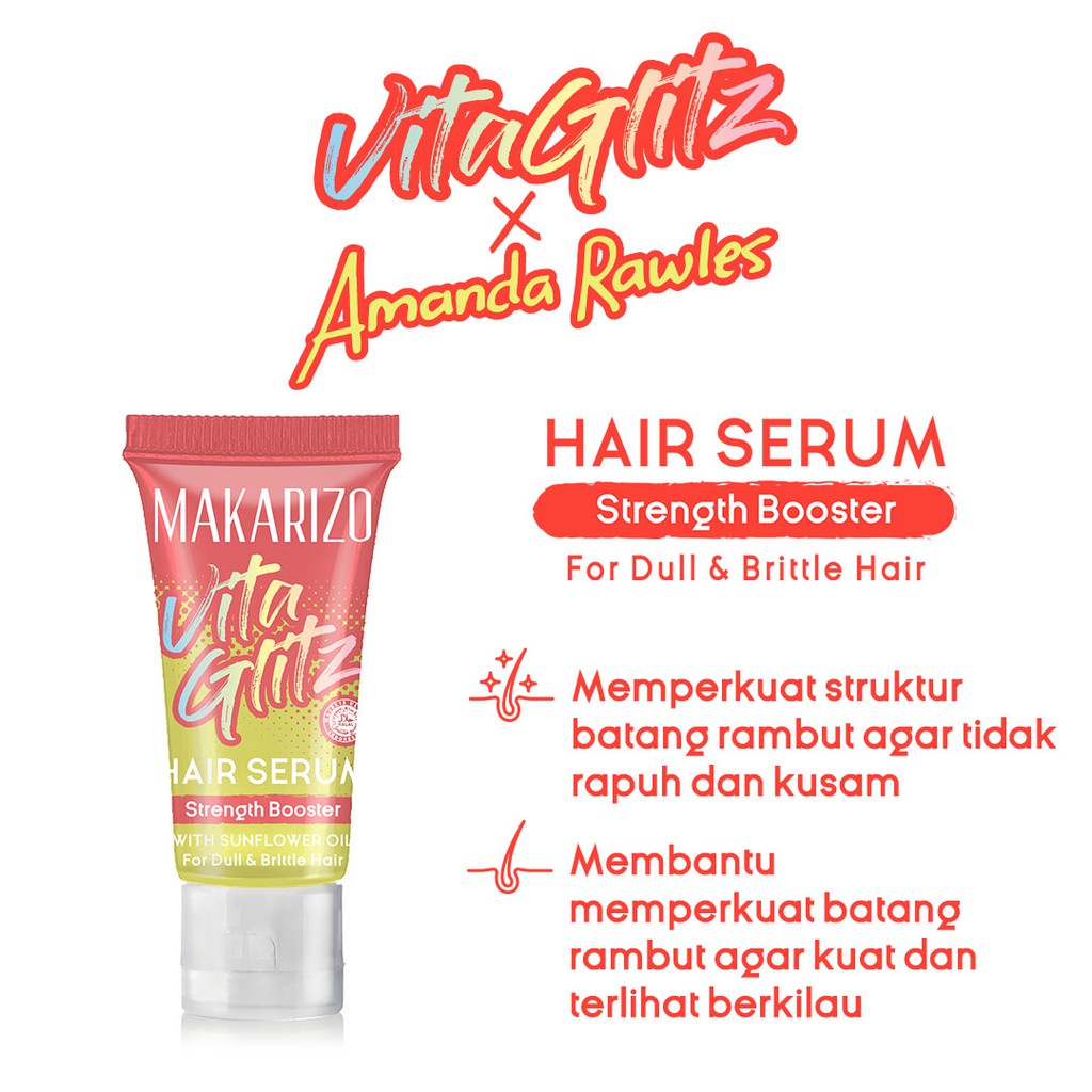 Makarizo Vitaglitz Hair Serum Strength Booster 8mL