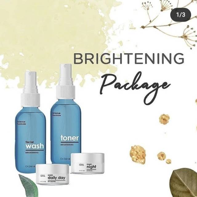 Dr.skin plus eleora skincare pencerah wajah membuat glowing