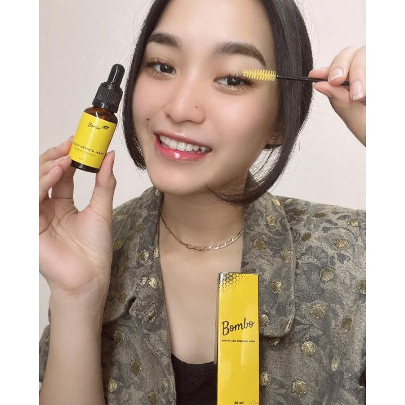 Bombo Eyelash Growth Serum | Serum Bulu Mata Alis | Serum Penumbuh Rambut | Serum Viral Ampuh