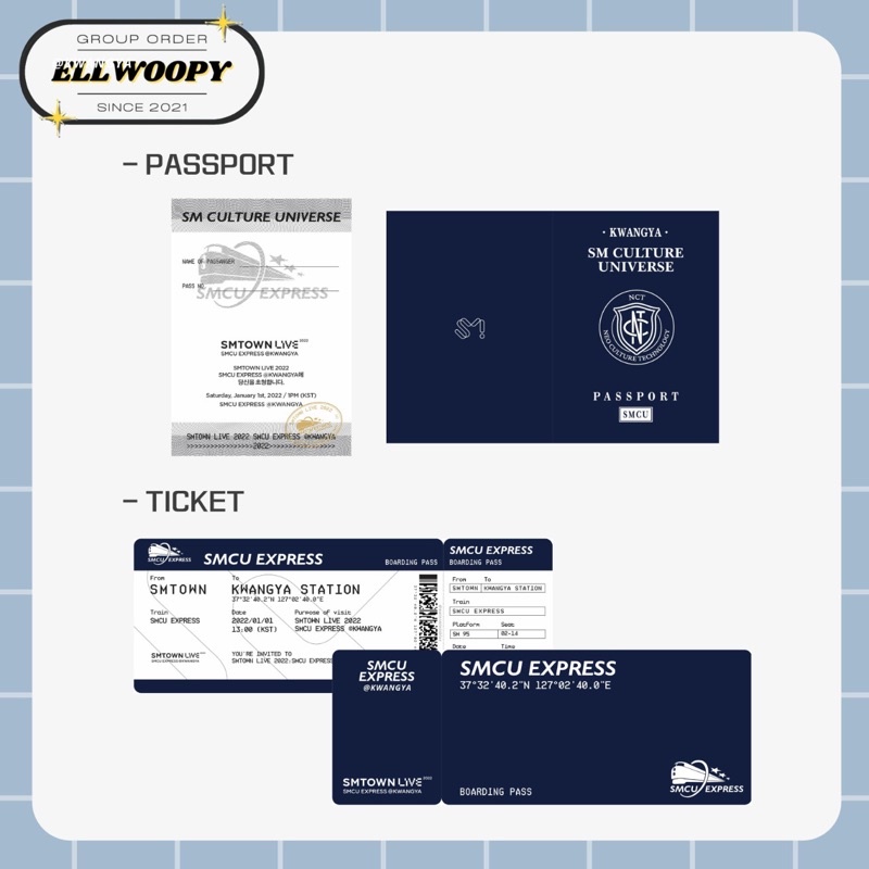 BACA DESKRIPSI CETAK TIKET SMCU / SMTOWN LIVE FANMADE • TICKET KWANGYA