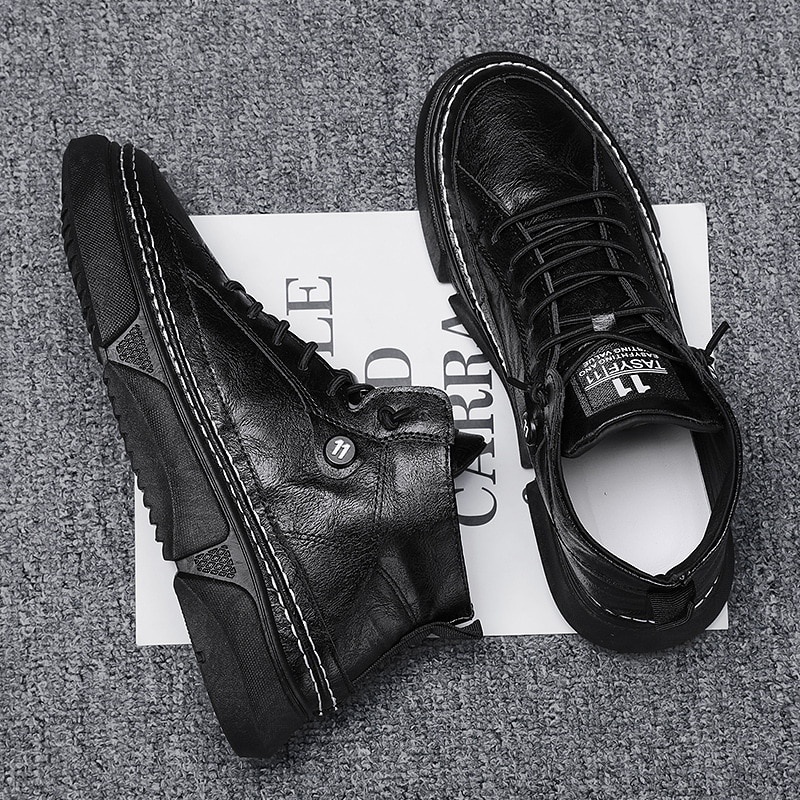 Sepatu Pria Sneakers Import - Sneaker MARTIN LUTHER Boot RZ-01 Cassual Shoes - Sepatu Boots Kasual Santai