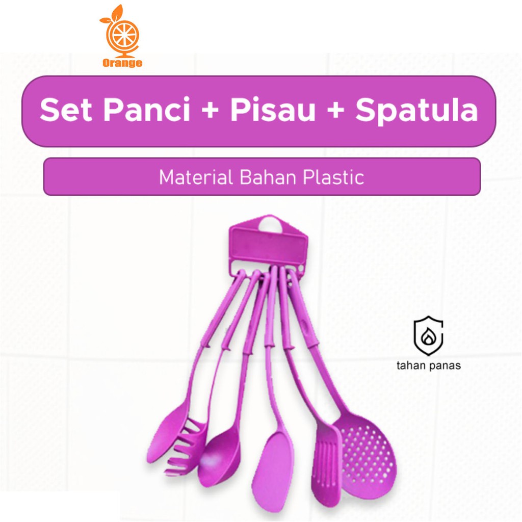 Panci 18 Set Free Spatula dan Pisau Tutup Kaca Serbaguna Anti Lengket Murah Worldhome66