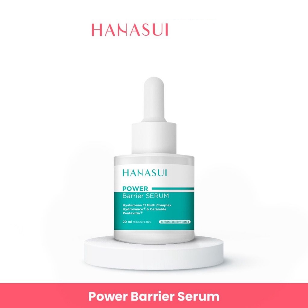 Hanasui Power Barrier Serum 20ml | Maksimal melembapkan kulit dan meningkatkan elastisitas kulit