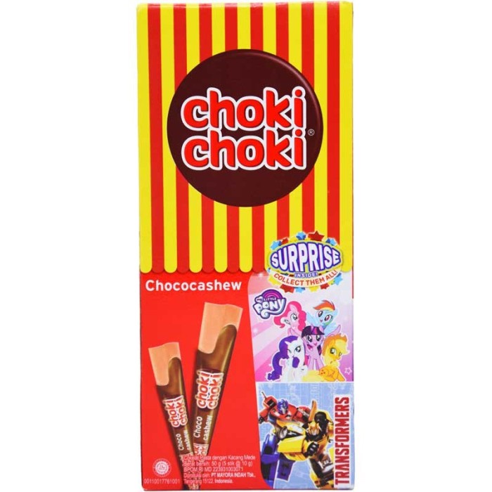 

CHOKI-CHOKI CHOCOCASHEW 20X9G/BOX