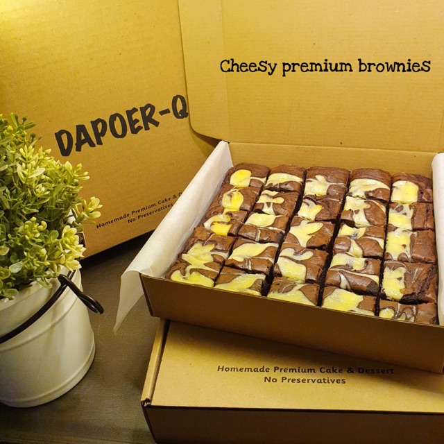 

Cheese Premium Brownies Dapoermamanny