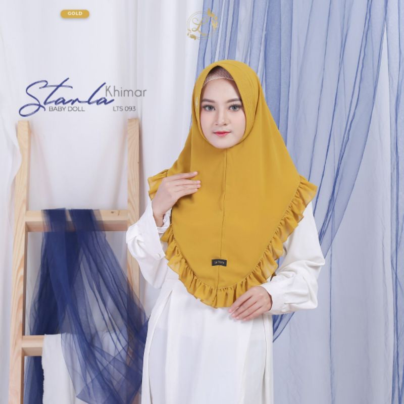 Khimar starla by latisza (hijab /jilbab instan)
