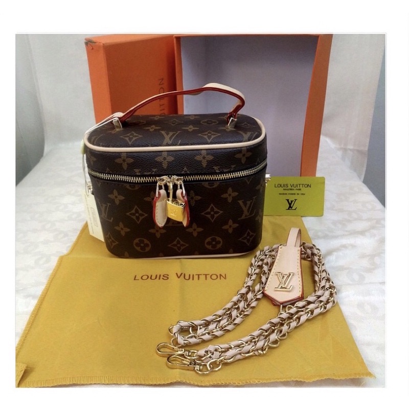 (Preloved) LV Vanity toiletries bag/Makeup bag/Vanity case bag