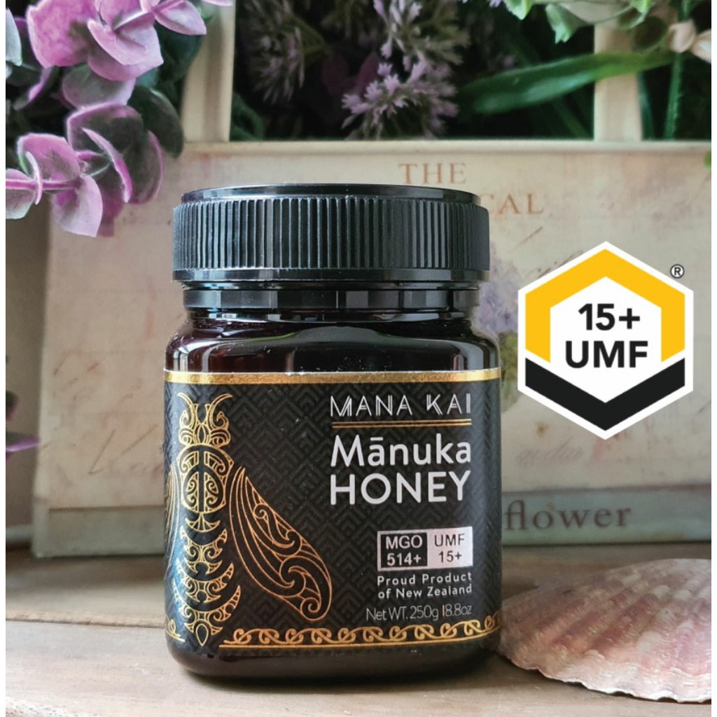 

MANA KAI MANUKA HONEY UMF 15+ 250g , MGO 581, BB: April 2023, PREMIUM MADU MANUKA, NEW ZEALAND