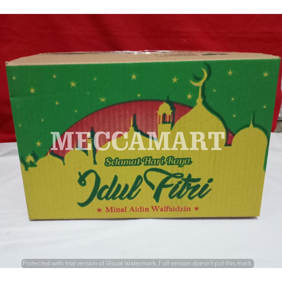 

Kardus Idul Fitri , Kardus Lebaran , Kardus Parcel Warna Kuning kecil (Uk. 29x29x24) 10pcs