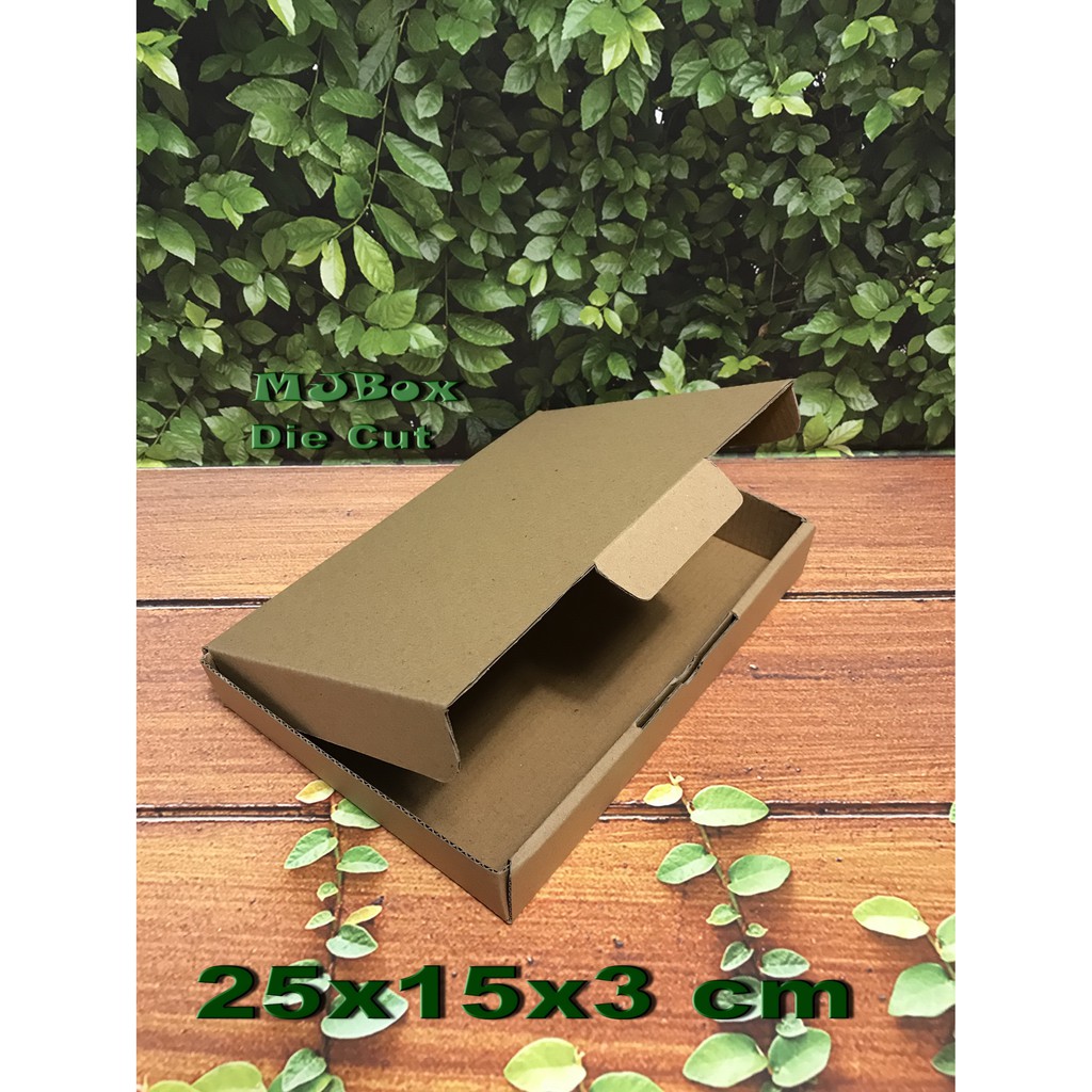 

KARDUS UK.25x15x3 CM.....DIE CUT KOTAK KARTON UNTUK PACKING SOUVENIR DLL MODEL BOX PIZZA